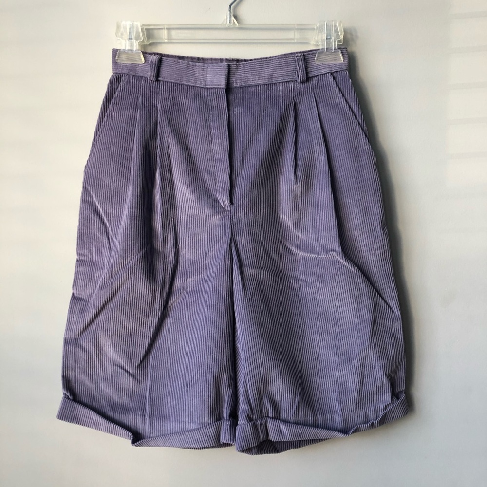 Wrangler vintage purple corduroy shorts